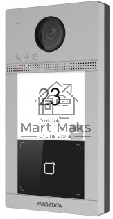 Видеопанель Hikvision DS-KV8113-WME1(C) цветной сигнал CMOS цвет панели: серебристый