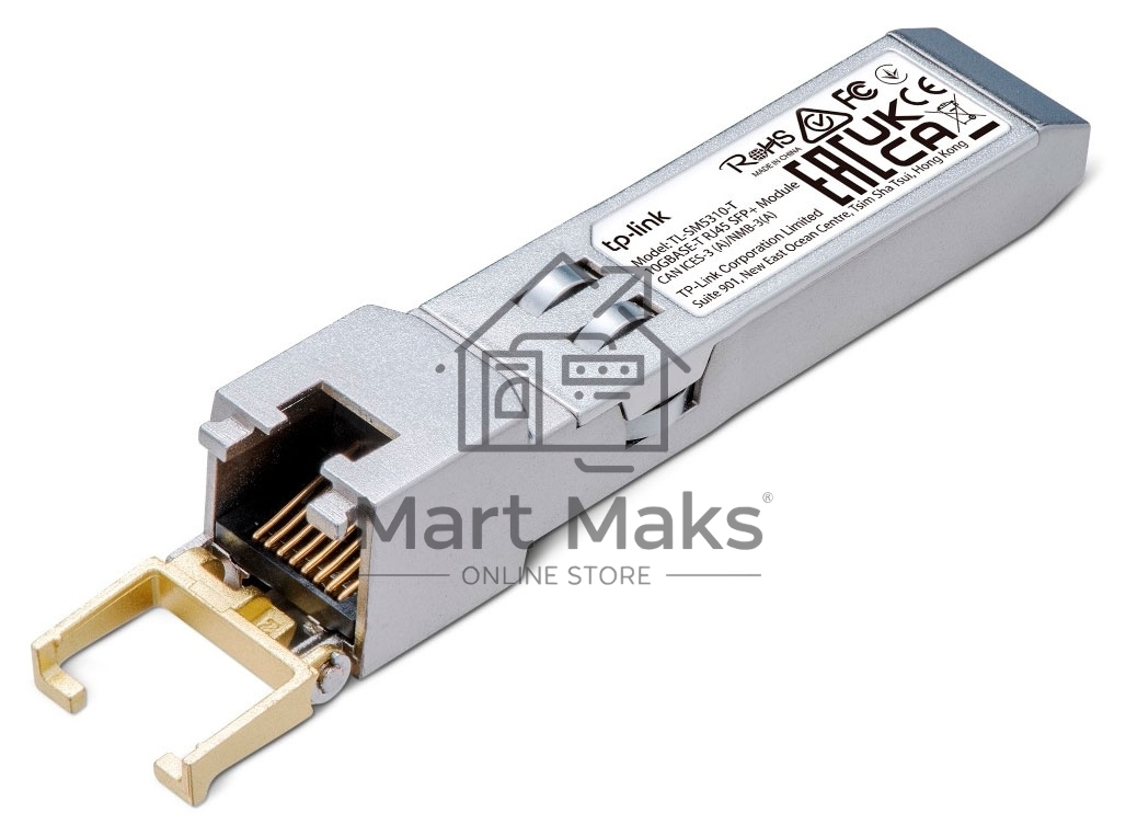 Модуль SFP+ TP-Link TL-SM5310-T 10GBASE-T RJ45 30 метров