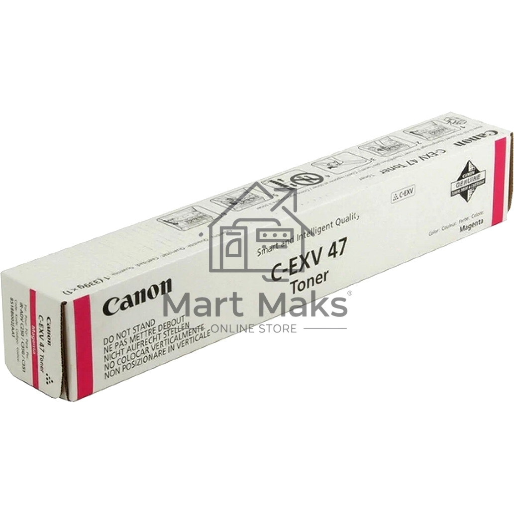 Картридж лазерный Canon C-EXV47M (8518B002) пурпурный (21500 стр) для Canon iR-ADV С351iF/C350i/C250i