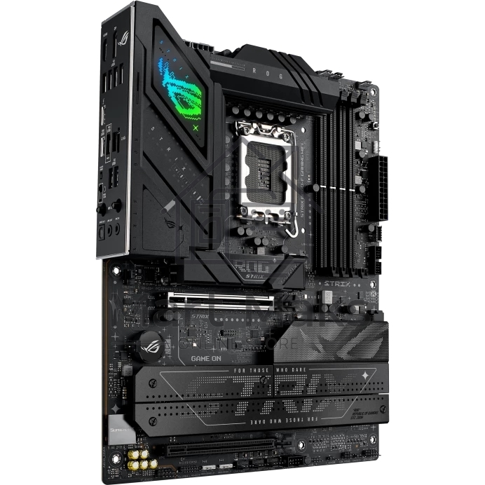 Материнская плата ASUS ROG STRIX B860-F GAMING WIFI, LGA 1851, Intel B860, 4xDDR5, 4xSATA, 4xM.2, 1xPCIe 5.0 x16, 1xPCIe 4.0 x16, 1xDP, 1xHDMI, 1x 2.5Gb LAN, 1xUSB 20Gbps, 1xUSB 10Gbps, 6xUSB-A 5Gbps, 2xUSB 2.0, 3x3.5 мм, 7.1, ATX