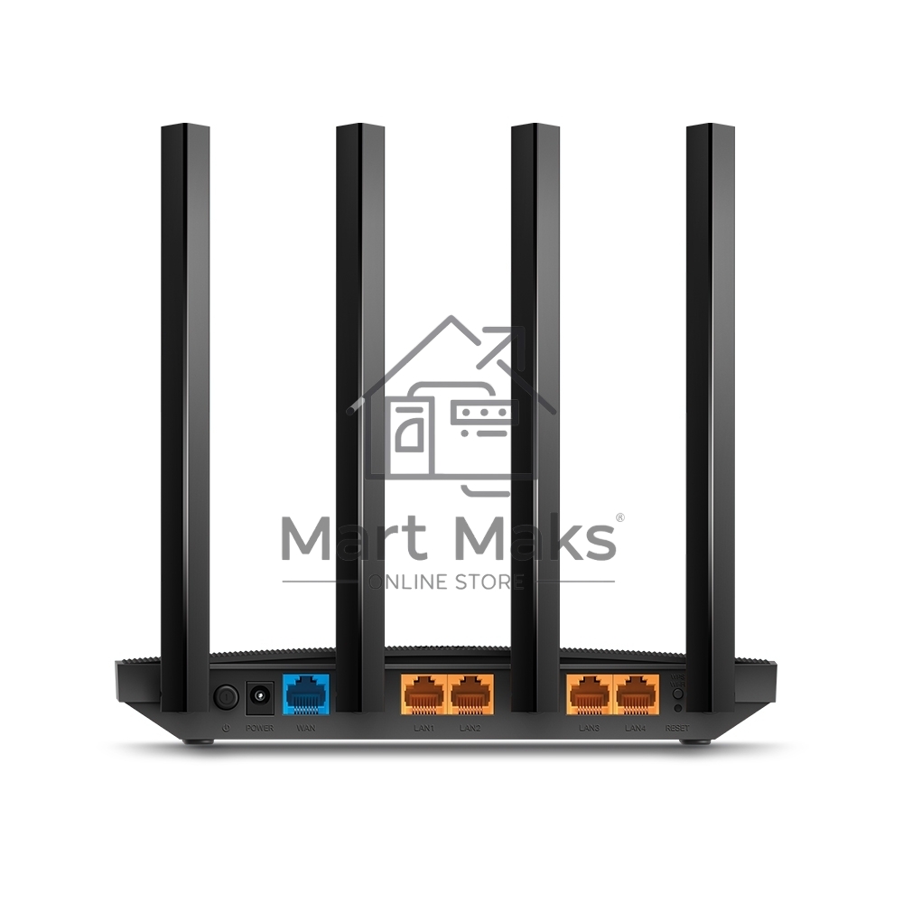 Роутер беспроводной TP-Link Archer C80 AC1900 10/100/1000BASE-TX черный