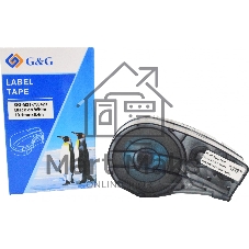 Картридж ленточный G&G GG-M21-750423 черный на белом 19.1x6.4 для Brady BMP21-PLUS, BMP21-LAB