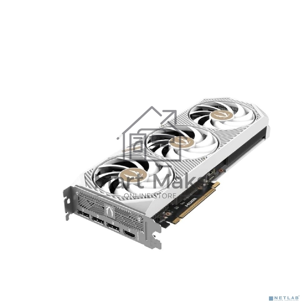 Видеокарта Zotac PCI-E 4.0 RTX 5070 AMP WHITE ED NVIDIA GeForce RTX 5070 12Gb 192bit GDDR7 2587/28000 HDMIx1 DPx3 HDCP Ret