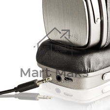 Беспроводные/проводные наушники Ginzzu GM-571BT черный, накладные, Bluetooth + Jack 3.5 мм, до 8 ч