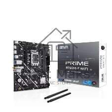 Материнская плата ASUS PRIME B760M-F WIFI, LGA 1700, Intel B760, 2xDDR5, 4xSATA, 2xM.2, 1xPCIe 5.0 x16, 1xPCIe 3.0 x1, 1xHDMI, 1xDP, 1x1Gb LAN, Wi-Fi 6, Bluetooth 5.3, 4xUSB-A 5Gbps, 2xUSB-A 2.0, 3x3.5 мм, 7.1, mATX