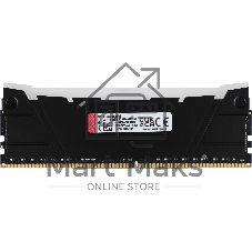 Оперативная память Kingston Fury Renegade, DDR4, 8GB (1x8GB), 3600MHz, CL16, DIMM, с радиатором, RGB, серебристый/черный