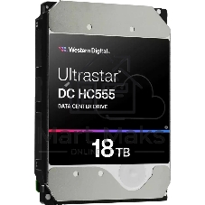 Жесткий диск SATA 18TB 7200RPM 6Gb/S 512MB DC HC555 WUH722018CLE6L4_0B48723 WESTERN DIGITAL