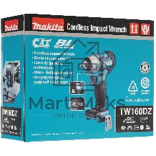 Гайковерт Makita TW160DZ аккум. патрон:квад.3/8