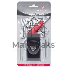 Нож перочинный Victorinox SwissChamp (1.6795.LB1) 91мм 33функций красный блистер