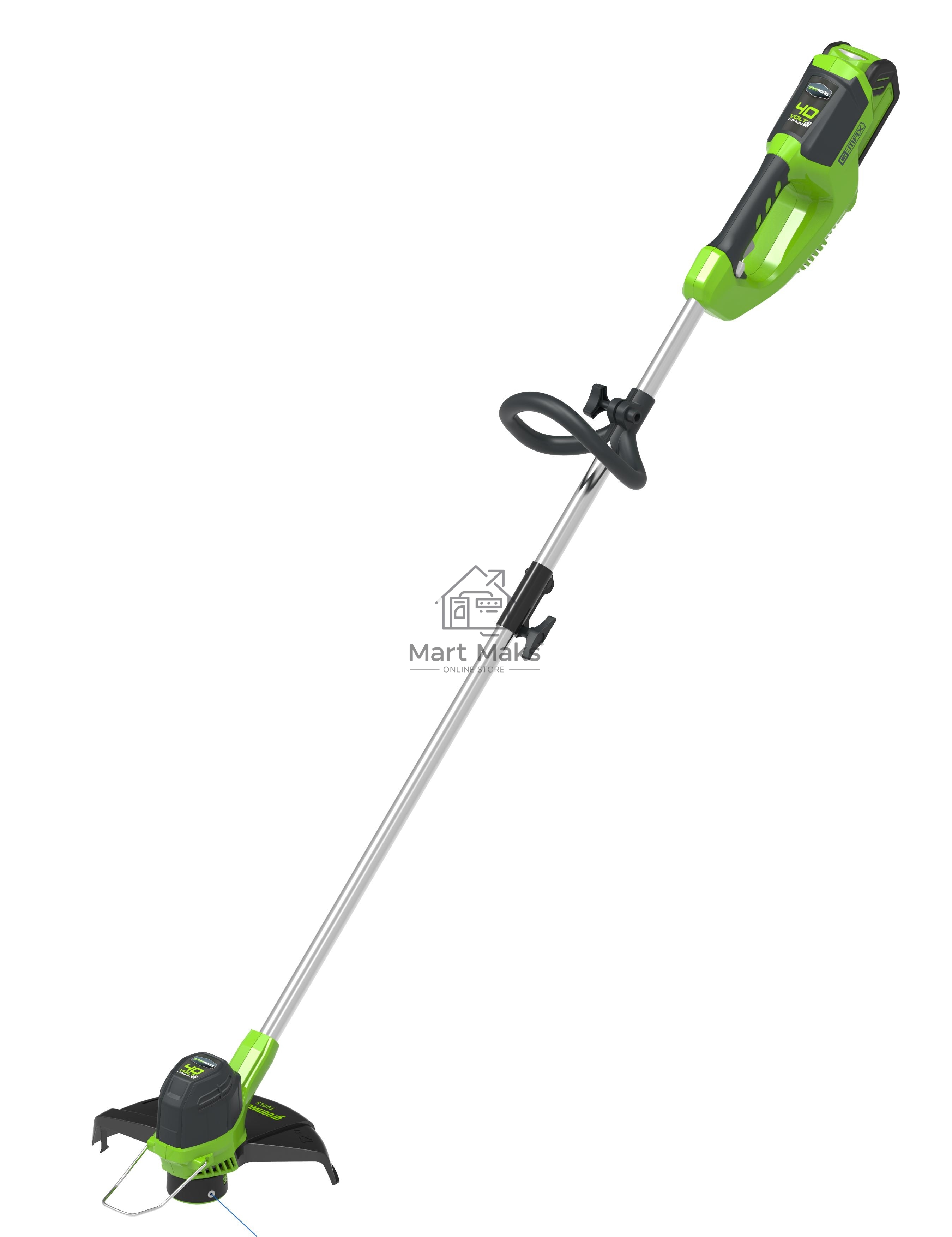 Триммер аккумуляторный GREENWORKS G40LTK2, 40 В, 0 Ач Триммер аккумуляторный GREENWORKS G40LTK2, 40 В, 0 Ач