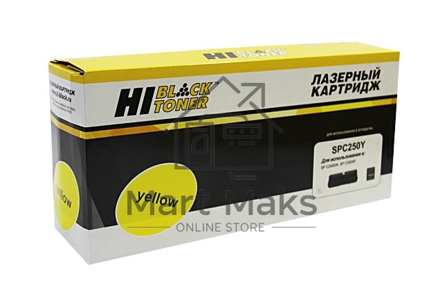 Картридж Hi-Black (HB-SPC250Y) для Ricoh Aficio SPC250DN/C250SF, Y, 1,6K