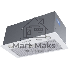 Вытяжка встраиваемая Maunfeld Crosby Power 60 белый, 60 см, 1050 куб. м/ч, 51.8 дБ