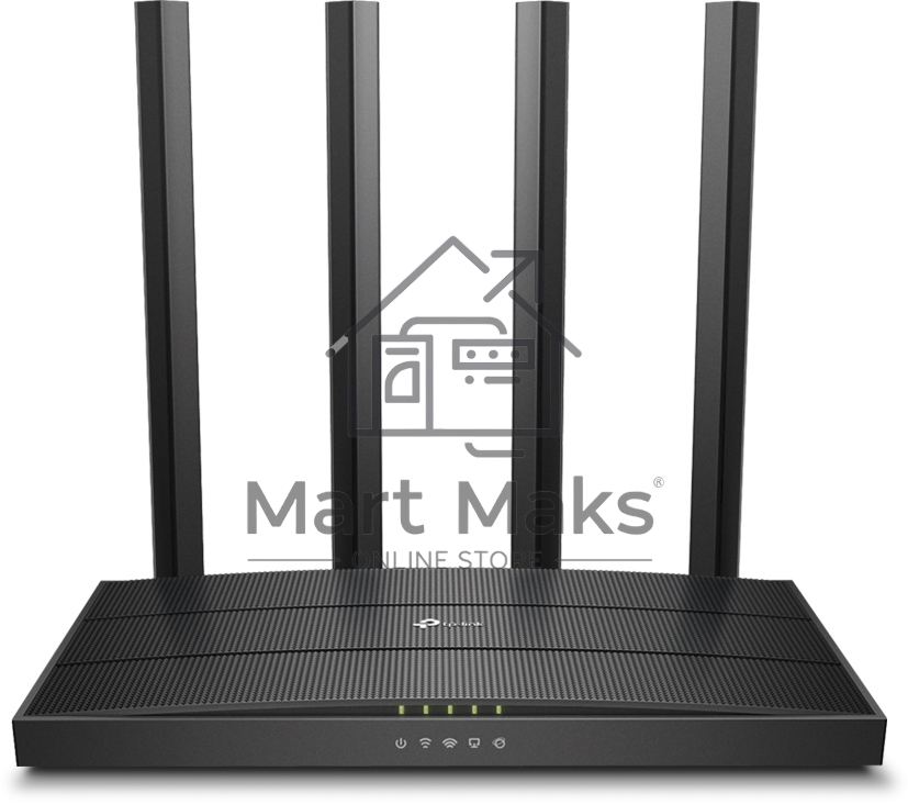 Роутер беспроводной TP-Link Archer C80 AC1900 10/100/1000BASE-TX черный
