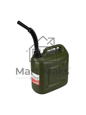 Канистра Rexant для ГСМ и технических жидкостей, вертикальная 10 л, пластиковая, усиленная