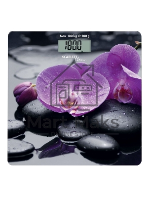 Весы напольные электронные Scarlett SC-BS33E067 макс.180кг рисунок