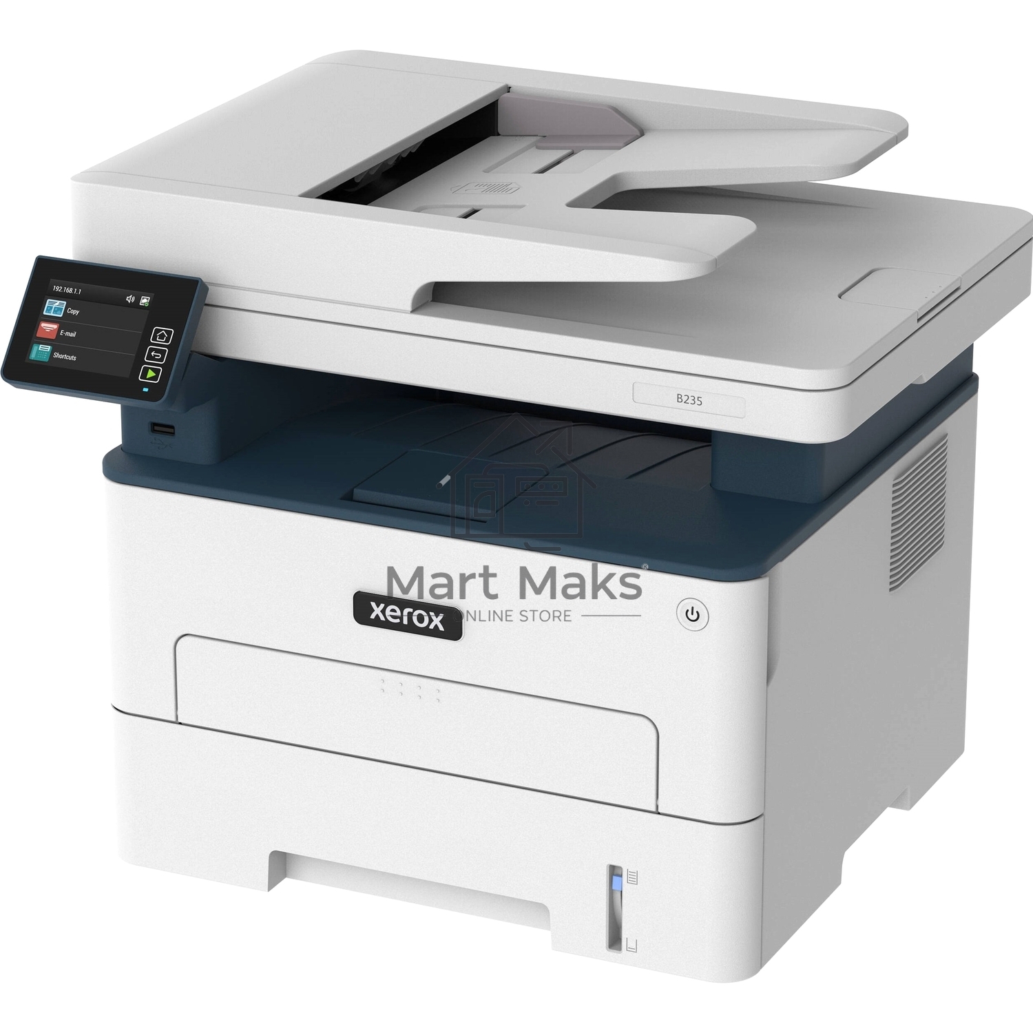 МФУ лазерный Xerox B235 (B235V_DNI), A4, ч/б, печ. до 34 стр/мин., скан. до 23 стр/мин., 600x600dpi, Wi-Fi, USB, Ethernet