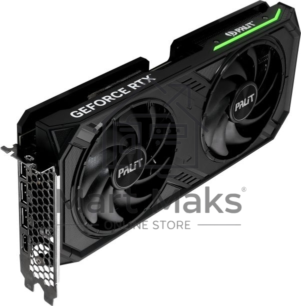 Видеокарта Palit PA-RTX4070 DUAL OC 12GB 12288Mb 192 GDDR6X 1920/21000 HDMIx1 DPx3 HDCP Ret