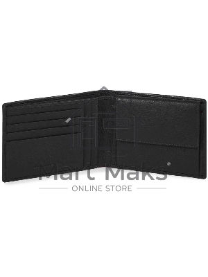 Кошелек мужской Piquadro Modus Special PU3891MOSR/N черный натур.кожа