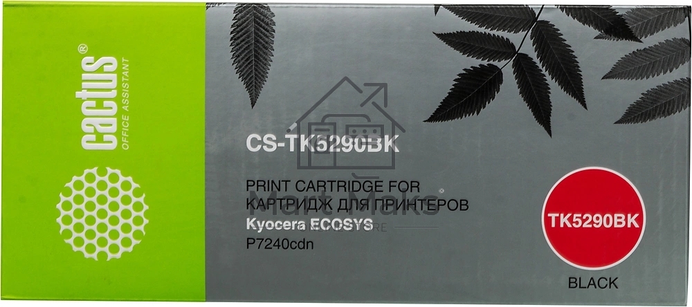 Картридж лазерный Cactus CS-TK5290BK черный (17000 стр.) для Kyocera ECOSYS P7240cdn