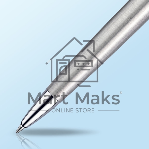 Ручка шариковая Waterman Hemisphere (CWS0920470) Steel CT M, синие чернила, подарочная коробка