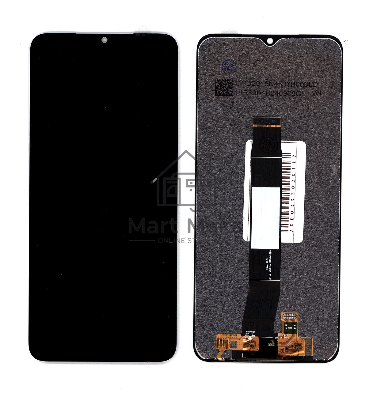 Дисплей для Umidigi G5 Mecha в сборе с тачскрином черный