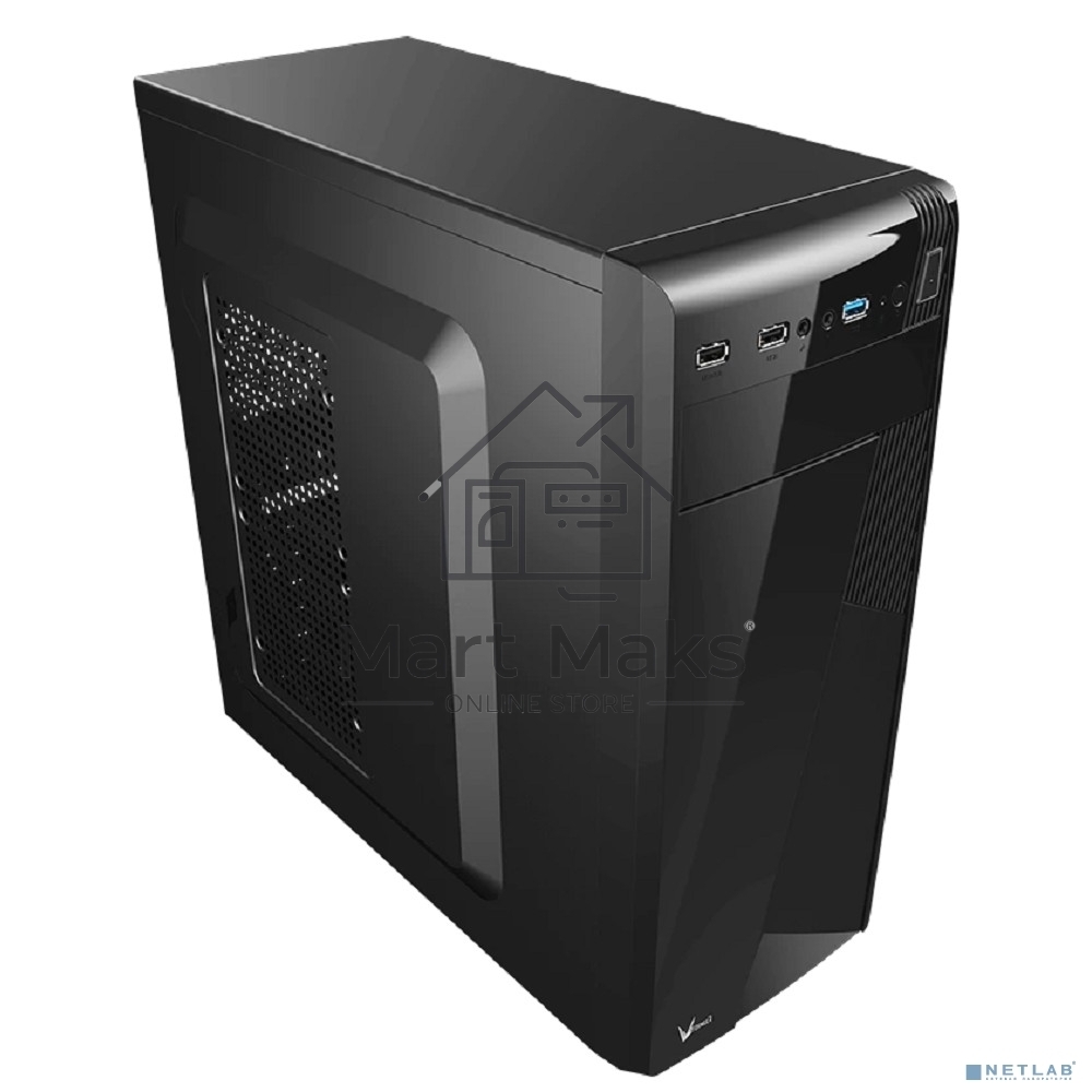 Компьютерный корпус Aerocool / Formula CS-1101 черный без БП ATX 2x120mm 1x140mm 2xUSB2.0 1xUSB3.0 audio