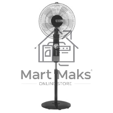 Вентилятор Centek CT-5022 чёрный, напольный, 55 Вт, 3 скорости, 43 см