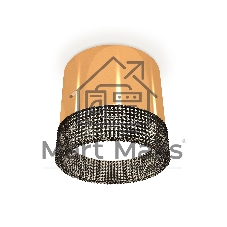 Светильник Ambrella Light XS8121021 PYG/BK золото желтое полированное/тонированный GX53 (C8121, N8484)