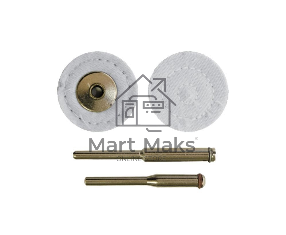 Кордщетка FIT 36907хлопковые и штифты набор 4шт.