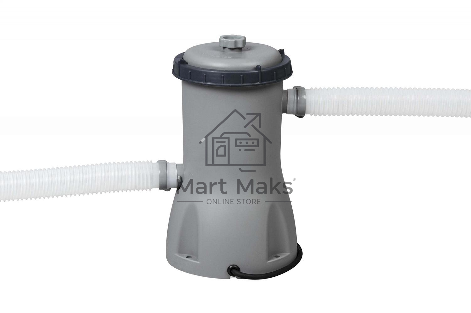 56950 BW, Bestway, Каркасный бассейн Steel Pro Max 427х107см, 13030л, фил.-насос 3028л/ч, лестница, тент, уп.1