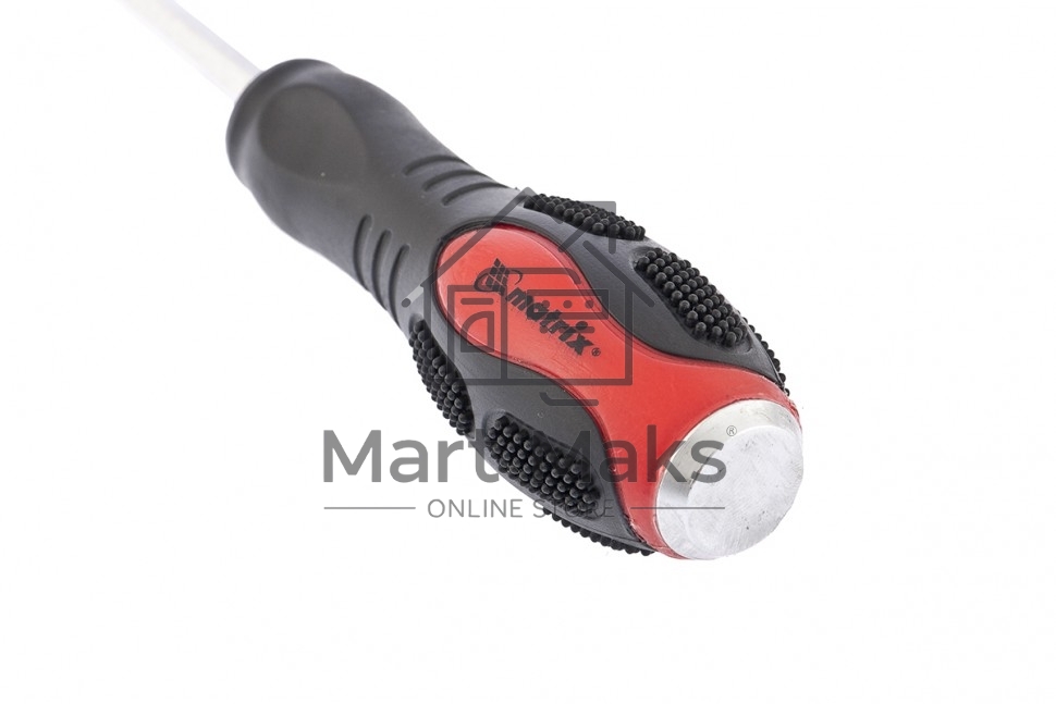 Отвертка ударная MATRIX 19117ударная отвертка sl8 x 150 двух-компонентная рукоятка crv