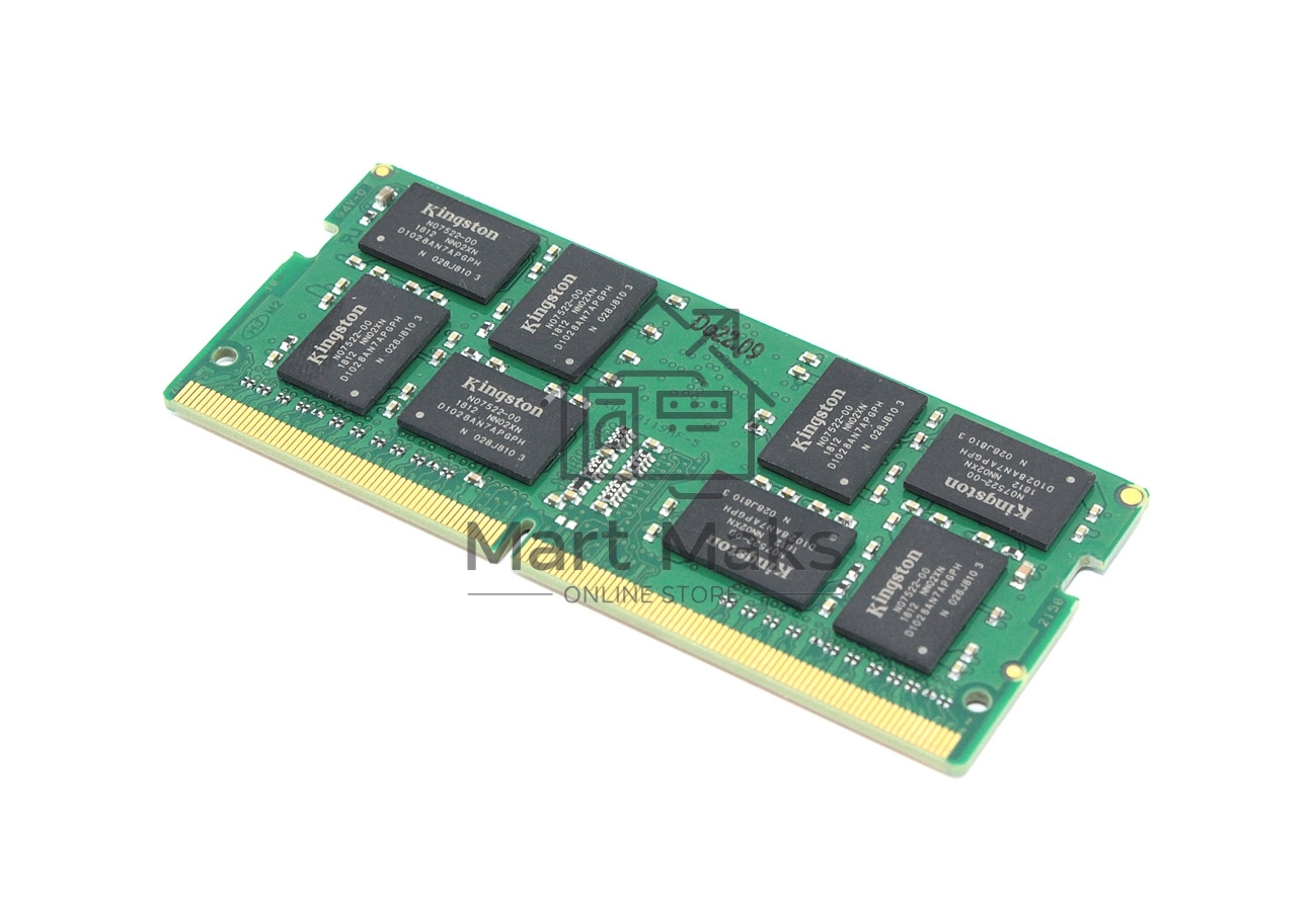 Оперативная память Kingston, DDR4, 16GB (1x16 GB), 3200 MHz, CL22, SO-DIMM