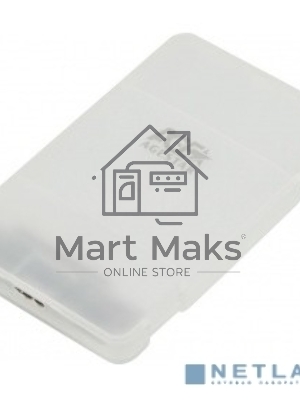 Внешний корпус для HDD/SSD AgeStar 3UBCP3 SATA пластик белый 2.5