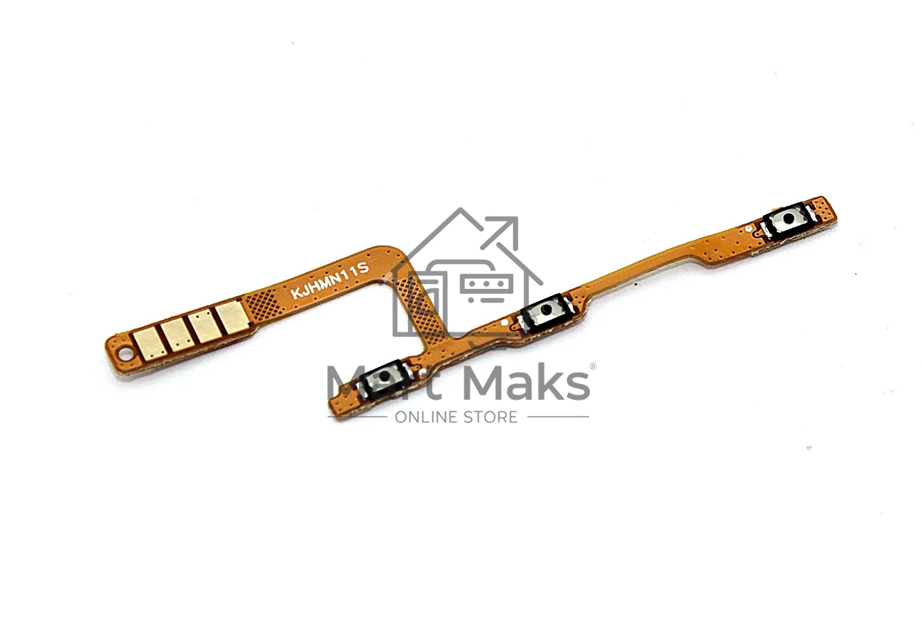 Шлейф кнопки включения и кнопок громкости для Xiaomi Redmi Note 11, Redmi Note 11S