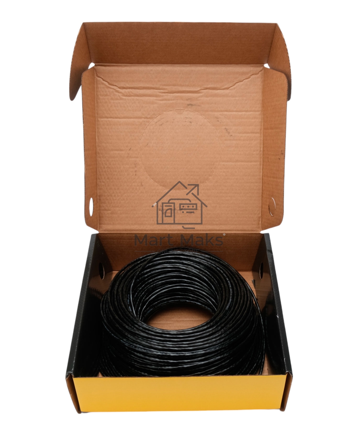 Кабель Cablexpert Россия, UPC-5051E-4-CU-OUT/100, UTP outdoor 4x2x0.51, медный, кат.5e, однож., 100м, box, черный