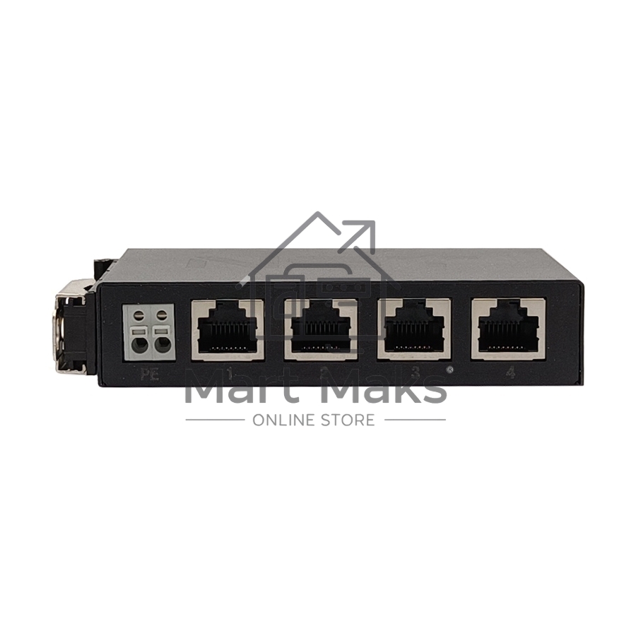 Устройство грозозащиты линий Ethernet + PoE на 4 канала (УЗИП). Класс II. Защищает PoE оборудование, подключенное к линиям Ethernet от наведенного напряжения высоких энергий. Скорость передачи данных: 10/100/1000 Мбит/c. Стандарты PoE: IEEE802.3 af/at/bt 