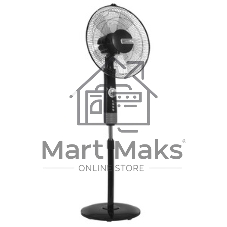 Вентилятор Centek CT-5022 чёрный, напольный, 55 Вт, 3 скорости, 43 см