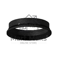Насадка передняя для корпуса светильника N6102 SBK черный песок D60*H18mm Out2mm MR16