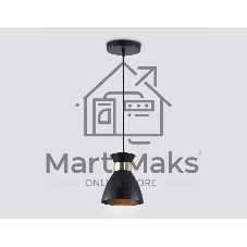 Светильник Ambrella light TR8468 BK/FGD черный/золото E27 max 60W D130*1000