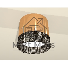Светильник Ambrella Light XS8121021 PYG/BK золото желтое полированное/тонированный GX53 (C8121, N8484)