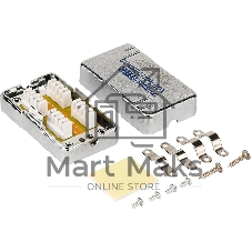 Соединитель LANMASTER LAN-CNB-STP6A белый