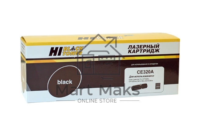 Картридж лазерный HP CLJ Pro CP1525/CM1415 (Hi-Black) № 128A, CE320A, BK, 2K
