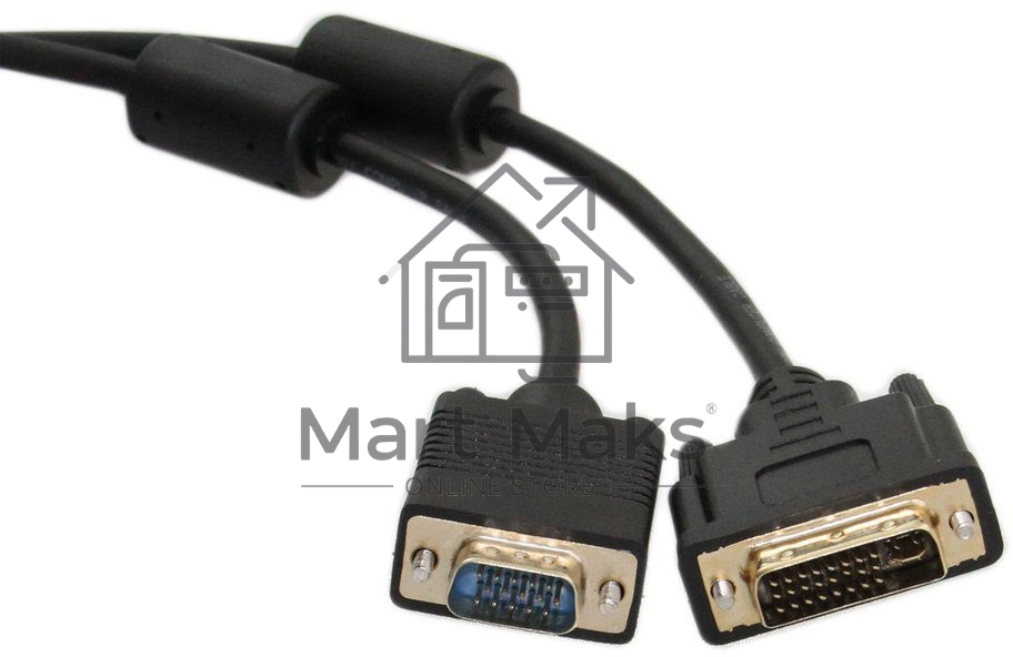 Кабель-переходник DVI (24+5)----> VGA_M/M 1,8м Telecom ( TA680F-1.8M) Кабель-переходник DVI (24+5)----> VGA_M/M 1,8м Telecom ( TA680F-1.8M)