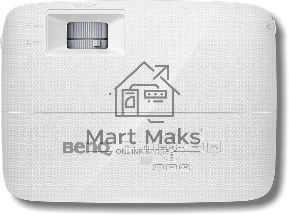 Проектор Benq MS550 DLP 3600Lm (800x600) 20000:1 ресурс лампы:5000часов 1xUSB typeB 2xHDMI 2.3кг