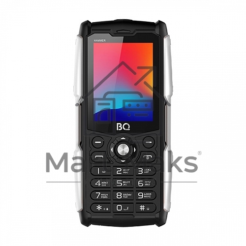 Мобильный телефон BQ 2449 Hammer черный