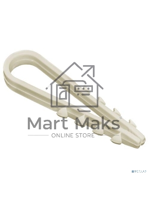 Дюбель-хомут ДХ 19-25 нейлон белый (уп.100шт) Fortisflex 57551