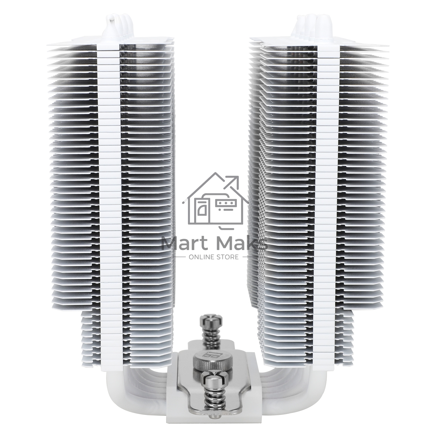 Кулер для процессора Thermalright Peerless Assassin 120 SE White ARGB (4-pin PWM, 155mm, Ni/CU, 6x6mm, ARGB, 2x120mm, 66.17CFM, 25.6dBA, 1550RPM, S: 1700, 1200, 115X, AM5, AM4)