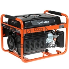 Генератор DAEWOO GDA 3500E 2.8/3.2 кВт 230В 208см3 7.0лс 15л 2х230В 42кг