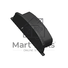 Заглушка для профиля GP8210 BK черный 18*4