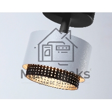 Светильник Ambrella light TN71279 WH/BK белый/черный GX53 max 12W D95*137